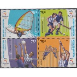Argentina 2193/96 2000 Juegos olímpicos de Sidney Australia MNH Argentina 2193/96 2000 Juegos olímpicos de Sidney Australia MNH
