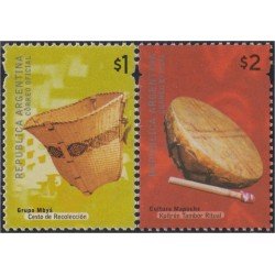 Argentina 2203/04 2000 Objetos tradicionales MNH Argentina 2203/04 2000 Objetos tradicionales MNH