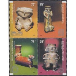 Argentina 2224/27 2000 Cerámicas precolombinas MNH Argentina 2224/27 2000 Cerámicas precolombinas MNH