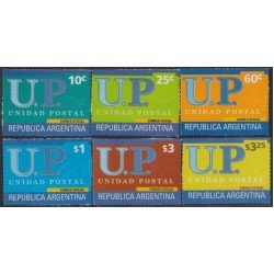 Argentina 2227A/F 2001 Serie Antigua Unidad Postal MNH Argentina 2227A/F 2001 Serie Antigua Unidad Postal MNH
