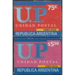 Argentina 2227G/H 2001 Serie Antigua Unidad Postal MNH Argentina 2227G/H 2001 Serie Antigua Unidad Postal MNH
