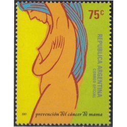 Argentina 2245 2001 Prevención de cáncer de seno MNH Argentina 2245 2001 Prevención de cáncer de seno MNH