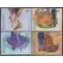 Argentina 2278/81 2001 Danzas típicas MNH