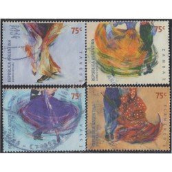 Argentina 2278/81 2001 Danzas típicas usados Argentina 2278/81 2001 Danzas típicas usados