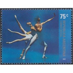 Argentina 2282 2001 Día de la Danza escena de ballet MNH Argentina 2282 2001 Día de la Danza escena de ballet MNH