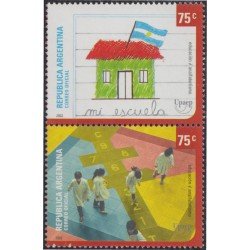 Argentina 2293/94 2002 América UPAEP Educación y Analfabetismo MNH Argentina 2293/94 2002 América UPAEP Educación y Analfabetismo MNH