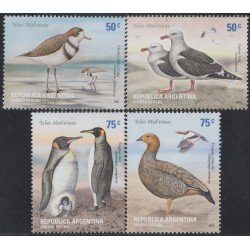 Argentina 2295/98 2002 Islas Malvinas Preservación del sistema austral ecológico Pájaros Bids MNH Argentina 2295/98 2002 Islas Malvinas Preservación del sistema austral ecológico Pájaros Bids MNH