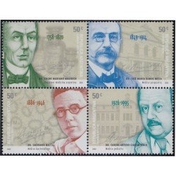 Argentina 2307/10 2002 Personalidades Médicos Argentinos MNH Argentina 2307/10 2002 Personalidades Médicos Argentinos MNH