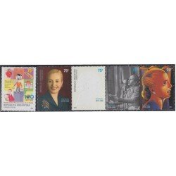 Argentina 2326/29 2002 50 Años de la muerte de Eva Perón MNH Argentina 2326/29 2002 50 Años de la muerte de Eva Perón MNH