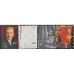 Argentina 2326/29 2002 50 Años de la muerte de Eva Perón usados Argentina 2326/29 2002 50 Años de la muerte de Eva Perón usados