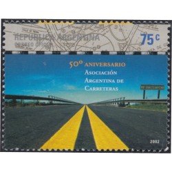 Argentina 2342 2002 Asociación argentina de carreteras MNH Argentina 2342 2002 Asociación argentina de carreteras MNH