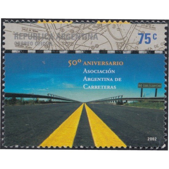 Argentina 2342 2002 Asociación argentina de carreteras MNH