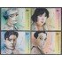 Argentina 2347/50 2002 Personalidades Nini Marshall Roberto Arlt MNH