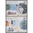 Argentina 2351/52 2002 50 Años de la Federación Argentina de Sociedades Filatélicas MNH