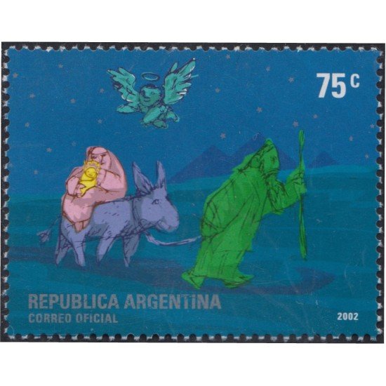 Argentina 2353 2002 Navidad Christmas MNH Argentina 2353 2002 Navidad Christmas MNH