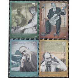 Argentina 2354/57 2002 Folkloristas argentinas MNH Argentina 2354/57 2002 Folkloristas argentinas MNH
