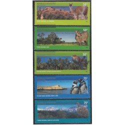 Argentina 2366/70 2003 Parque Nacionales Fauna y Paisajes MNH Argentina 2366/70 2003 Parque Nacionales Fauna y Paisajes MNH
