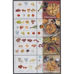 Argentina 2391/94 2003 Gastronomía MNH Argentina 2391/94 2003 Gastronomía MNH