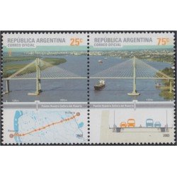 Argentina 2415/16 2003 Puente Nuestra Señora del Rosario MNH Argentina 2415/16 2003 Puente Nuestra Señora del Rosario MNH