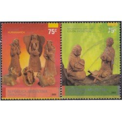 Argentina 2430/31 2003 Navidad Christmas usados Argentina 2430/31 2003 Navidad Christmas usados