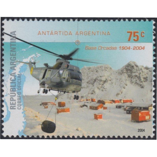 Argentina 2436 2004 Antártica argentina Centenario del observatorio meteorológico MNH Argentina 2436 2004 Antártica argentina Centenario del observatorio meteorológico MNH