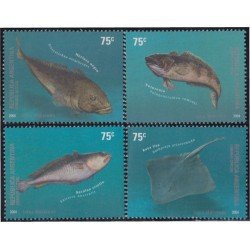 Argentina 2472/75 2004 Fauna Marina Peces de las Islas Malvinas MNH Argentina 2472/75 2004 Fauna Marina Peces de las Islas Malvinas MNH