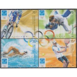 Argentina 2478/81 2004 Juegos olímpicos de verano en Atenas MNH Argentina 2478/81 2004 Juegos olímpicos de verano en Atenas MNH