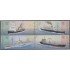 Argentina 2486/89 2004 Filatelia argentina Transportes marítimos Navíos Boat MNH