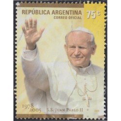 Argentina 2518 2005 Personalidad A la Memoria de S.S Juan Pablo II usado Argentina 2518 2005 Personalidad A la Memoria de S.S Juan Pablo II usado