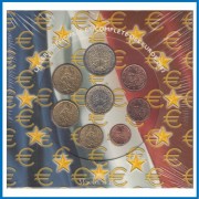 Francia France 2003 Cartera Oficial Monedas € euros Set 