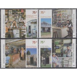 Argentina 2543/46 2005 Supermercados y tiendas rurales MNH Argentina 2543/46 2005 Supermercados y tiendas rurales MNH
