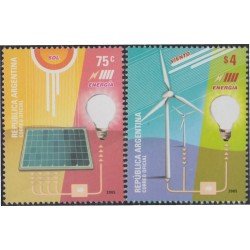 Argentina 2554/55 2005 Las energías alternativas MNH Argentina 2554/55 2005 Las energías alternativas MNH