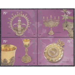 Argentina 2586/89 2006 Orfebre religioso MNH Argentina 2586/89 2006 Orfebre religioso MNH
