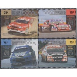 Argentina 2590/93 2006 Deportes Automovilismo nacional MNH Argentina 2590/93 2006 Deportes Automovilismo nacional MNH