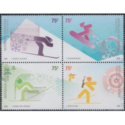 Argentina 2610/13 2006 Deportes de Invierno MNH Argentina 2610/13 2006 Deportes de Invierno MNH