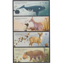 Argentina 2616/19 2006 Parques nacionales fauna protegida MNH Argentina 2616/19 2006 Parques nacionales fauna protegida MNH