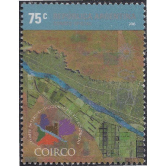 Argentina 2629 2006 50 Años del interjurisdiccional del Río Colorado MNH Argentina 2629 2006 50 Años del interjurisdiccional del Río Colorado MNH