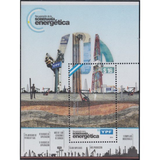 Argentina HB 139 2014 Recuperación de soberanía energética MNH