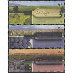 Argentina 2631/33 2006 Turismo Viñedos argentinos MNH Argentina 2631/33 2006 Turismo Viñedos argentinos MNH