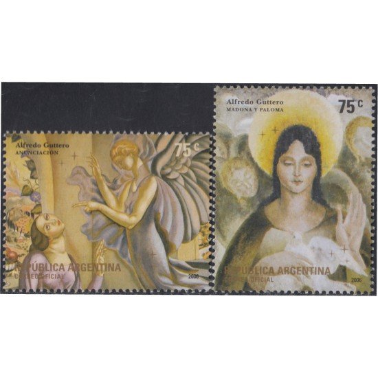Argentina 2637/38 2006 Navidad Christmas MNH Argentina 2637/38 2006 Navidad Christmas MNH