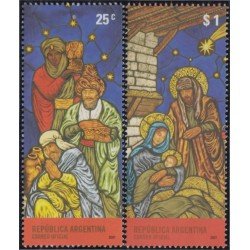 Argentina 2704/05 2007 Navidad Christmas MNH Argentina 2704/05 2007 Navidad Christmas MNH
