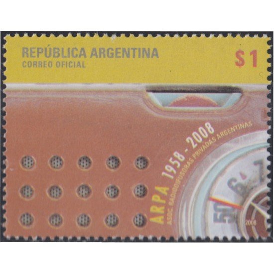 Argentina 2722 2008 50 Años de ARPA MNH Argentina 2722 2008 50 Años de ARPA MNH