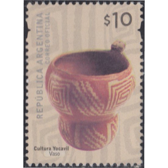 Argentina 2732 2008 Vaso de la cultura Yocavil MNH Argentina 2732 2008 Vaso de la cultura Yocavil MNH