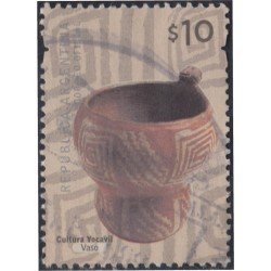 Argentina 2732 2008 Vaso de la cultura Yocavil usado Argentina 2732 2008 Vaso de la cultura Yocavil usado
