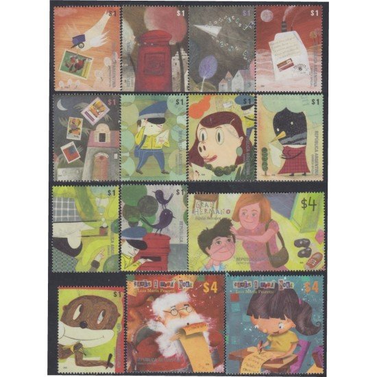 Argentina 2737/52 2008 Cuentos y canciones infantiles usados Argentina 2737/52 2008 Cuentos y canciones infantiles usados