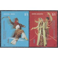 Argentina 2765/2766 2008 Bailes Populares MNH Argentina 2765/2766 2008 Bailes Populares MNH
