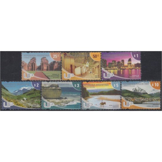 Argentina 2773/79 2009 Turismo MNH Argentina 2773/79 2009 Turismo MNH