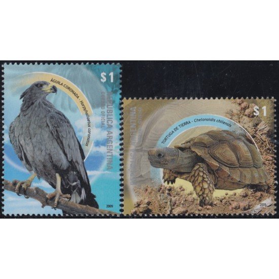 Argentina 2781/82 2009 Fauna silvestre en vías de desaparición MNH