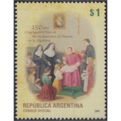 Argentina 2788 2009 150 años de la Consagración Hijas de María Santísima del Huerto MNH Argentina 2788 2009 150 años de la Consagración Hijas de María Santísima del Huerto MNH