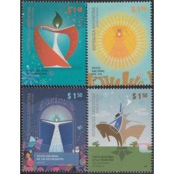 Argentina 2829/32 2010 Fiestas populares MNH Argentina 2829/32 2010 Fiestas populares MNH